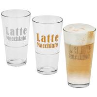 Latte Macchiatoglas Hitzebeständig Harald 365 ml - Klar, MODERN, Glas (7,9/14,3cm) - Luca Bessoni
