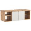 Hängender Waschbecken -Unterschrank Arosa B: 120 cm - Eiche Wotan/Weiß, MODERN, Holzwerkstoff (120/41/47cm) - Held
