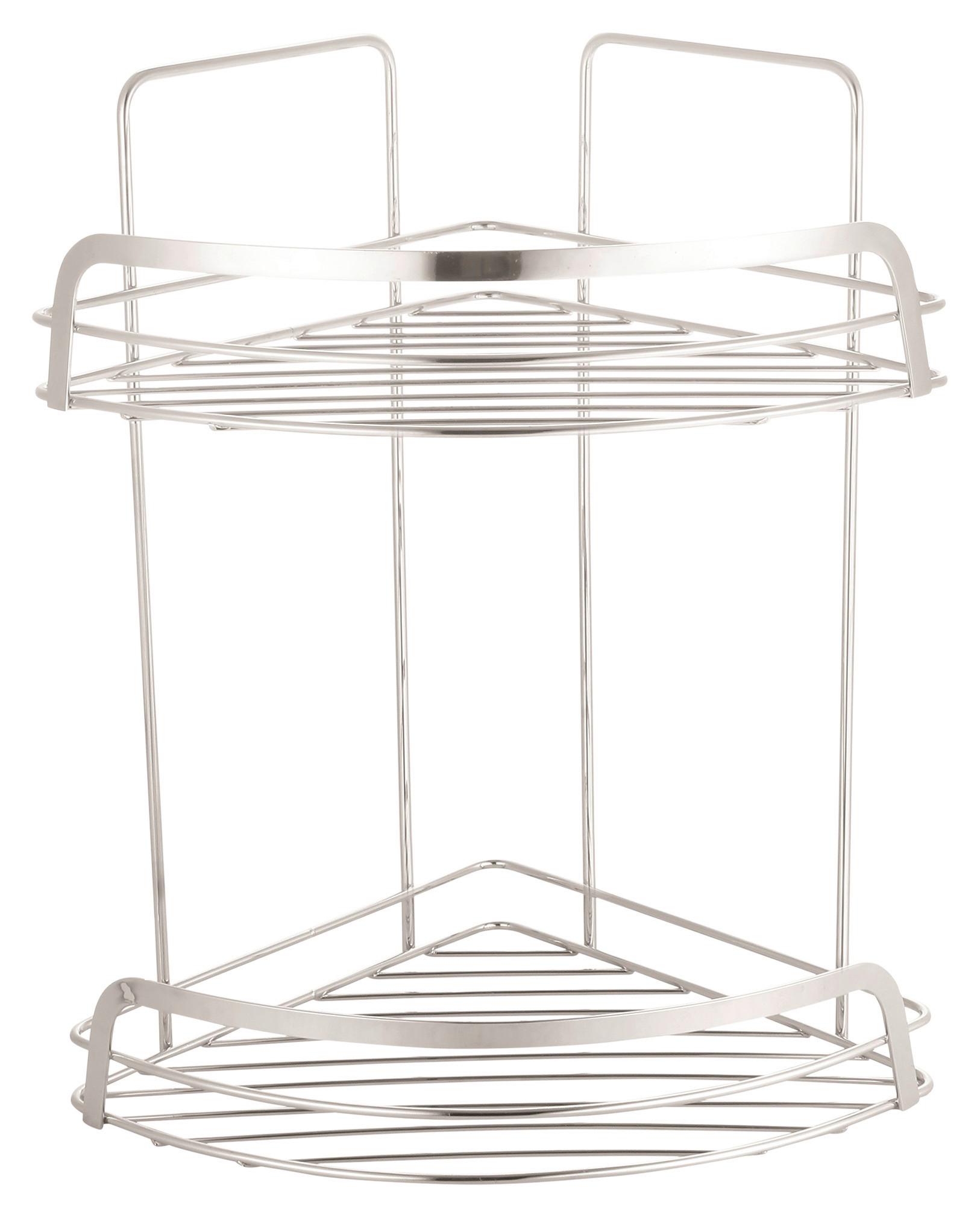 Regal Riley - Chromfarben, KONVENTIONELL, Metall (22,8/34/29,8cm) - Spirella