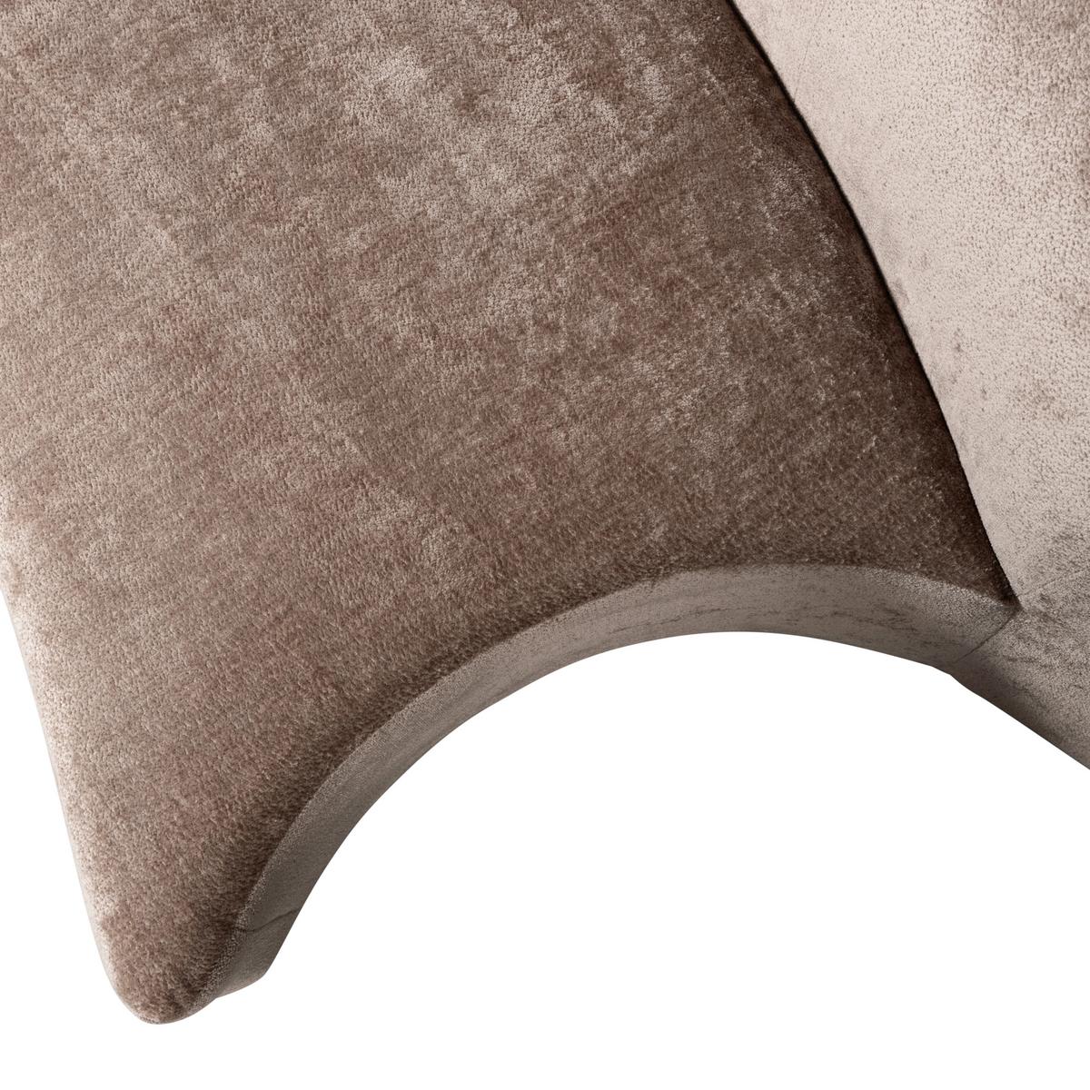 2-sitzer-sofa Popular Taupe B: 215 Cm - Taupe, Design, Holz/Textil (215/72/97cm) - Livetastic