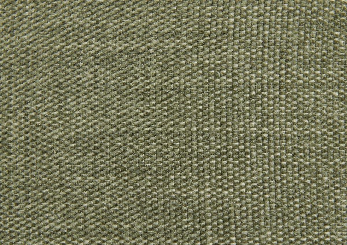 Rohová sedačka GULL, pravá, svetlozelená - svetlozelená/strieborná, Modern, kov/textil (272/246cm)