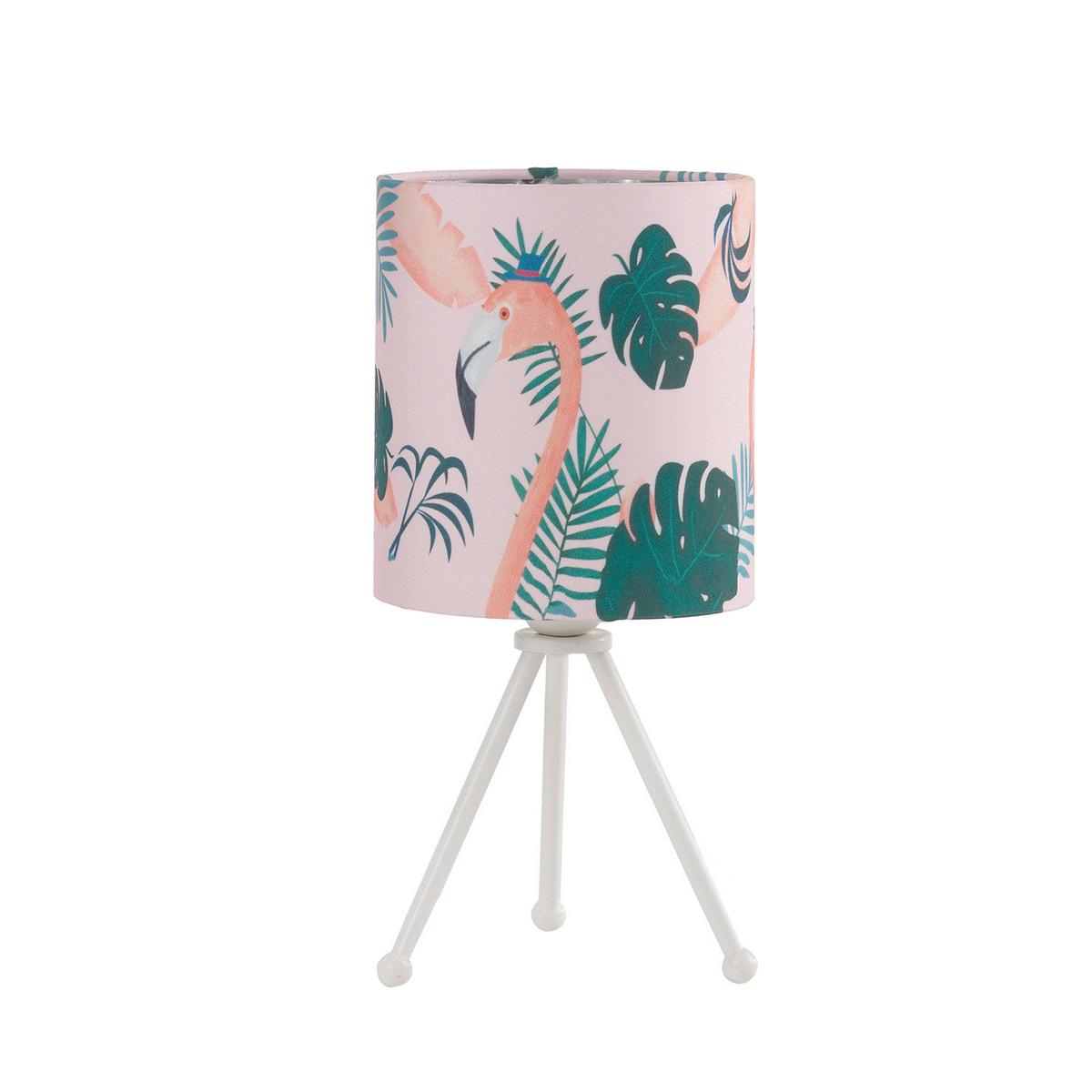 Tischleuchte 4942/lr - Weiß, Trend, Textil/Metall (16/34cm)