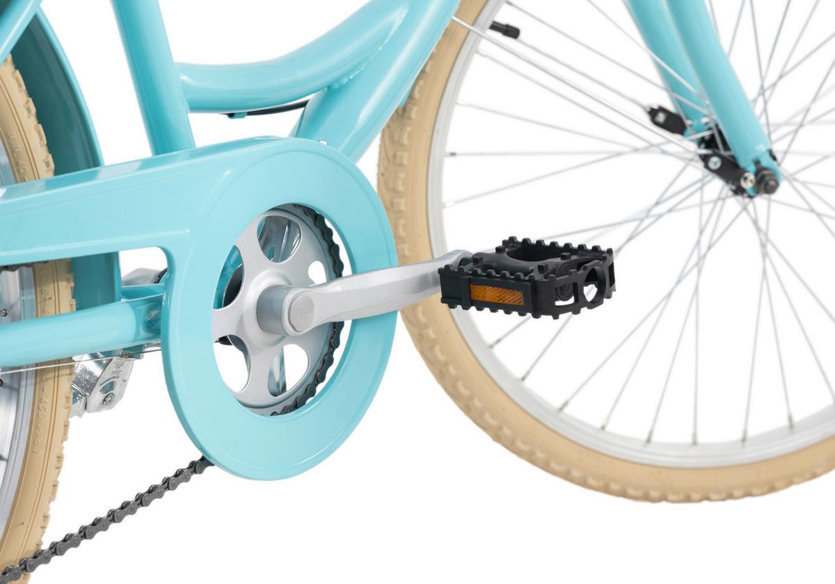 Kinderfahrrad Balloon Blau Mit Front- U. Rücklicht, 24 Zoll - Blau, Basics, Metall (25/140/60cm) - KS Cycling