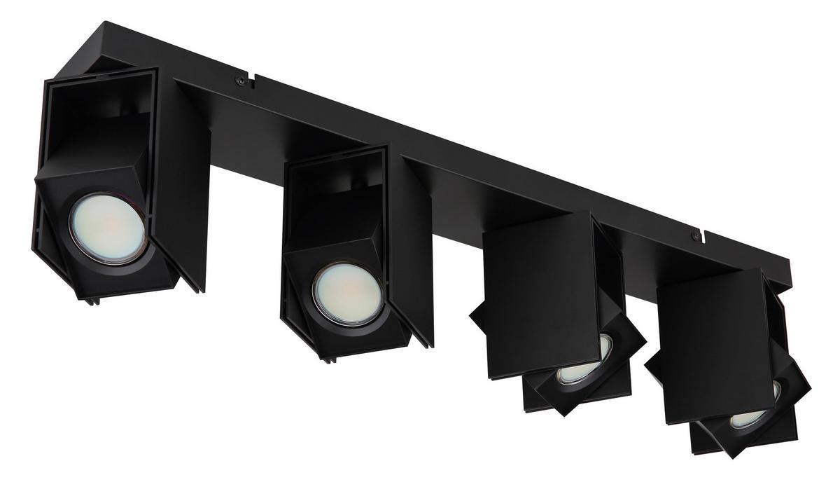 Strahler 57650-4 - Schwarz, Design, Metall (61,2/8,4/15,7cm) - Globo