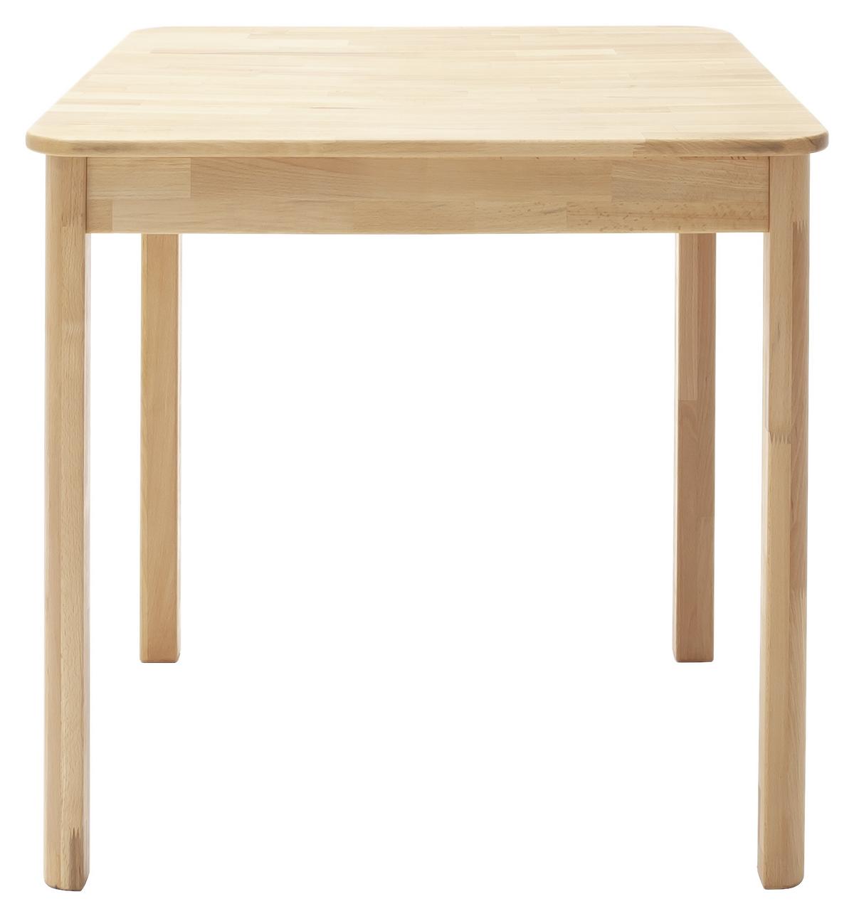 Esstisch Oskar - Kernbuche, KONVENTIONELL, Holz (80/80/76cm) - MID.YOU