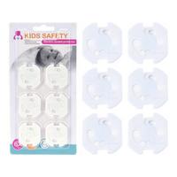 Konnektorvédő 6db - műanyag (20/10/0,5cm)