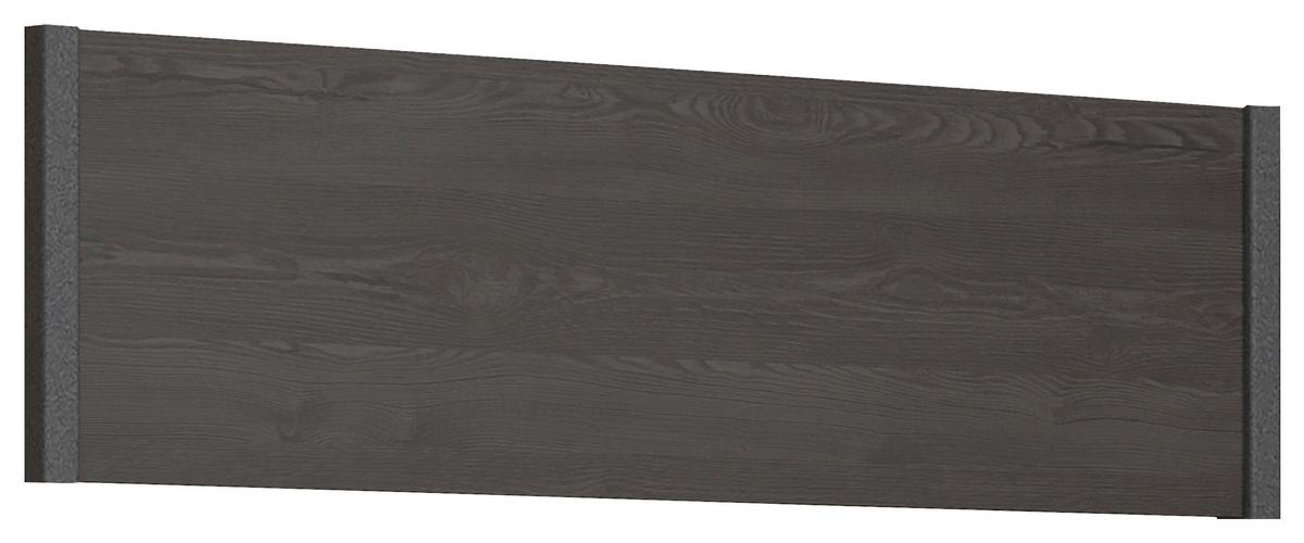 Hängeelement Apollon Schwarz B: 114 Cm - Schwarz, MODERN, Holzwerkstoff (114/37/6cm) - Rauch Möbel