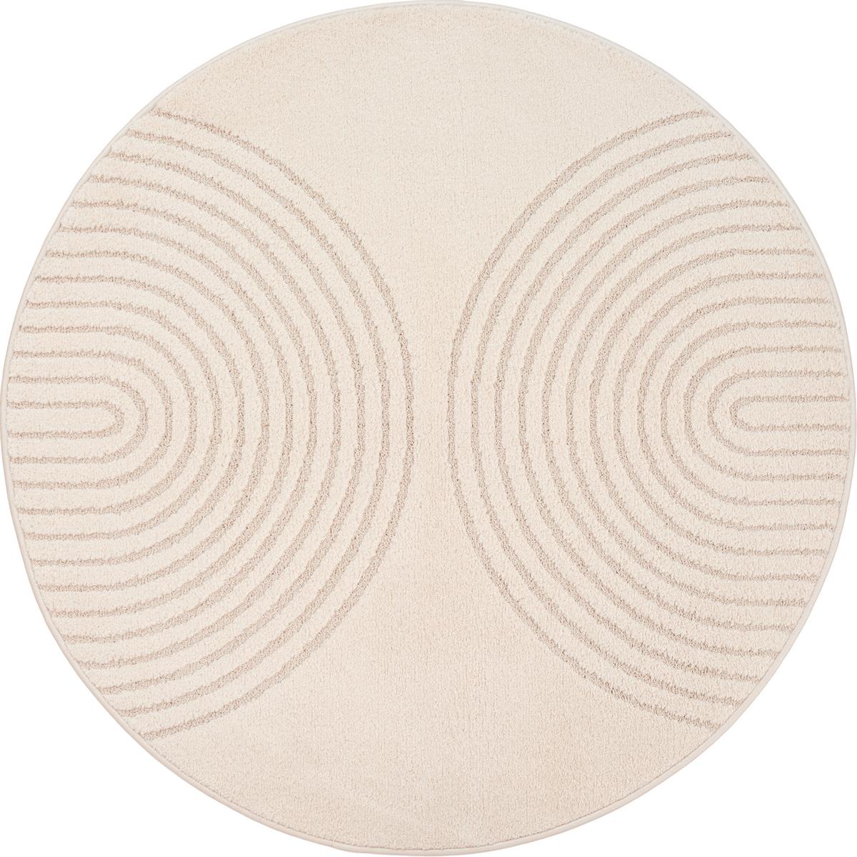 Webteppich Eclipse 2320 160-Cream - Creme, Basics, Textil (120cm)