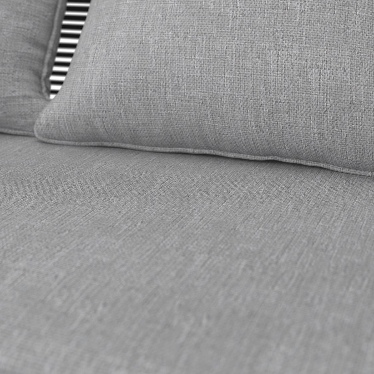 TERASOVÁ SEDACIA SÚPRAVA PAULINA - čierna/svetlosivá, Modern, kov/textil (106/74/70,5cm) - Bessagi Garden