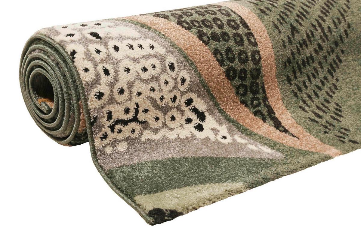 Webteppich Hazel - Grün, KONVENTIONELL, Textil (80/150cm) - Esprit