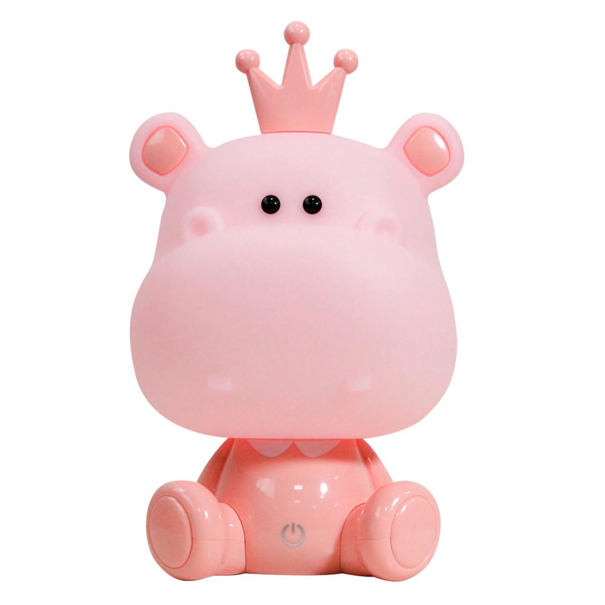 Kindertischleuchte 073/Lr - Pink, Basics, Kunststoff (14/25/14cm)