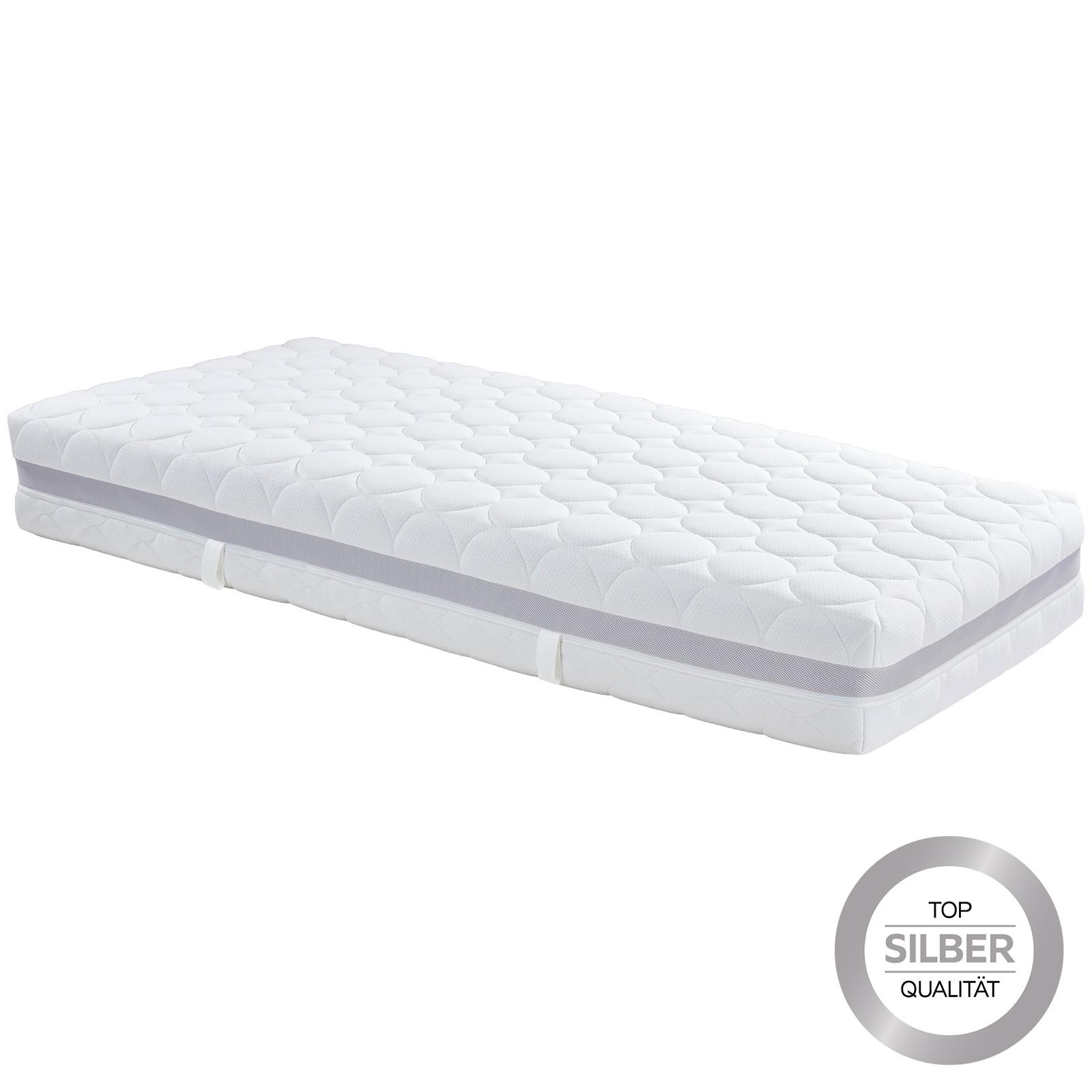 Matrace Silvy Deluxe 80x200cm, H3/ H4 - bílá, textil (80/200cm) - Primatex