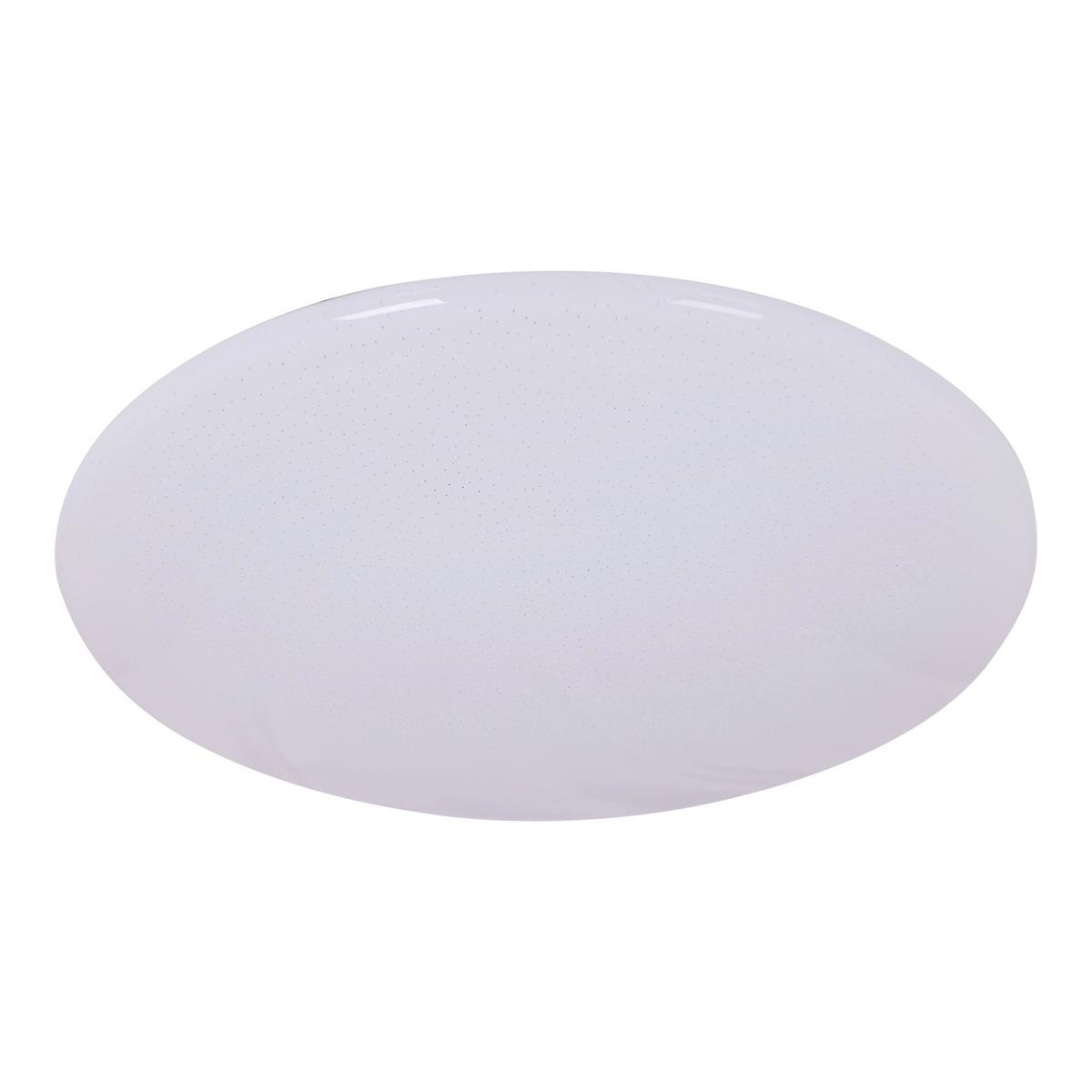 LED-Deckenleuchte Ravenna Ø 52 cm dimmbar Rund - Weiß, Basics, Kunststoff/Metall (52/9,5cm) - Näve