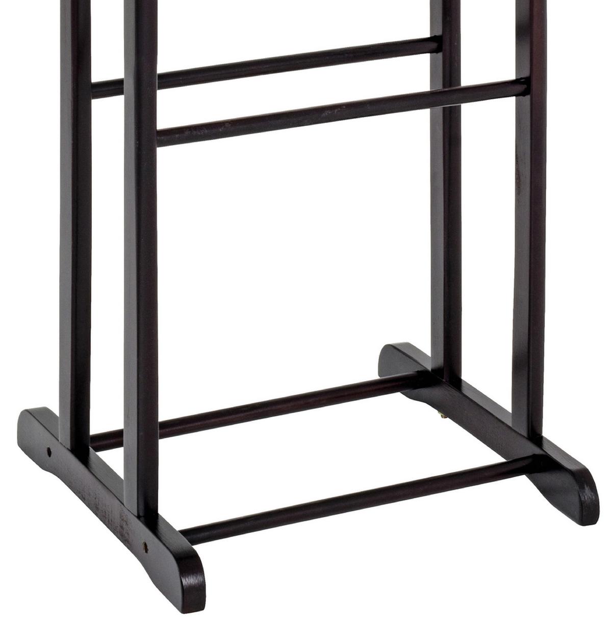 Herrendiener Gent B: 47 Cm Mit Hosenbügel Holz Braun - Braun, Basics, Holz (47/102/36cm)