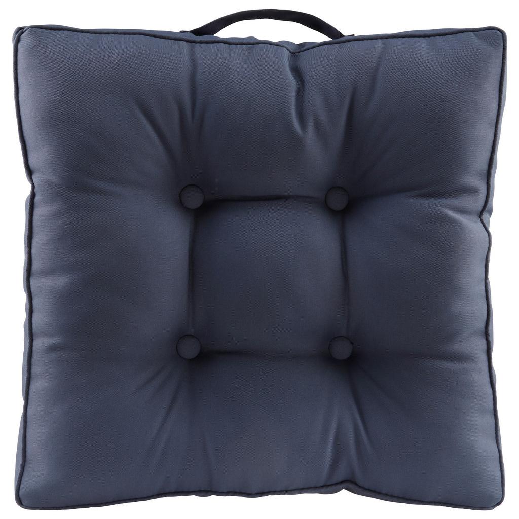 Sitzkissen Outdoor Philinia 43x43 cm Blau, Loungekissen