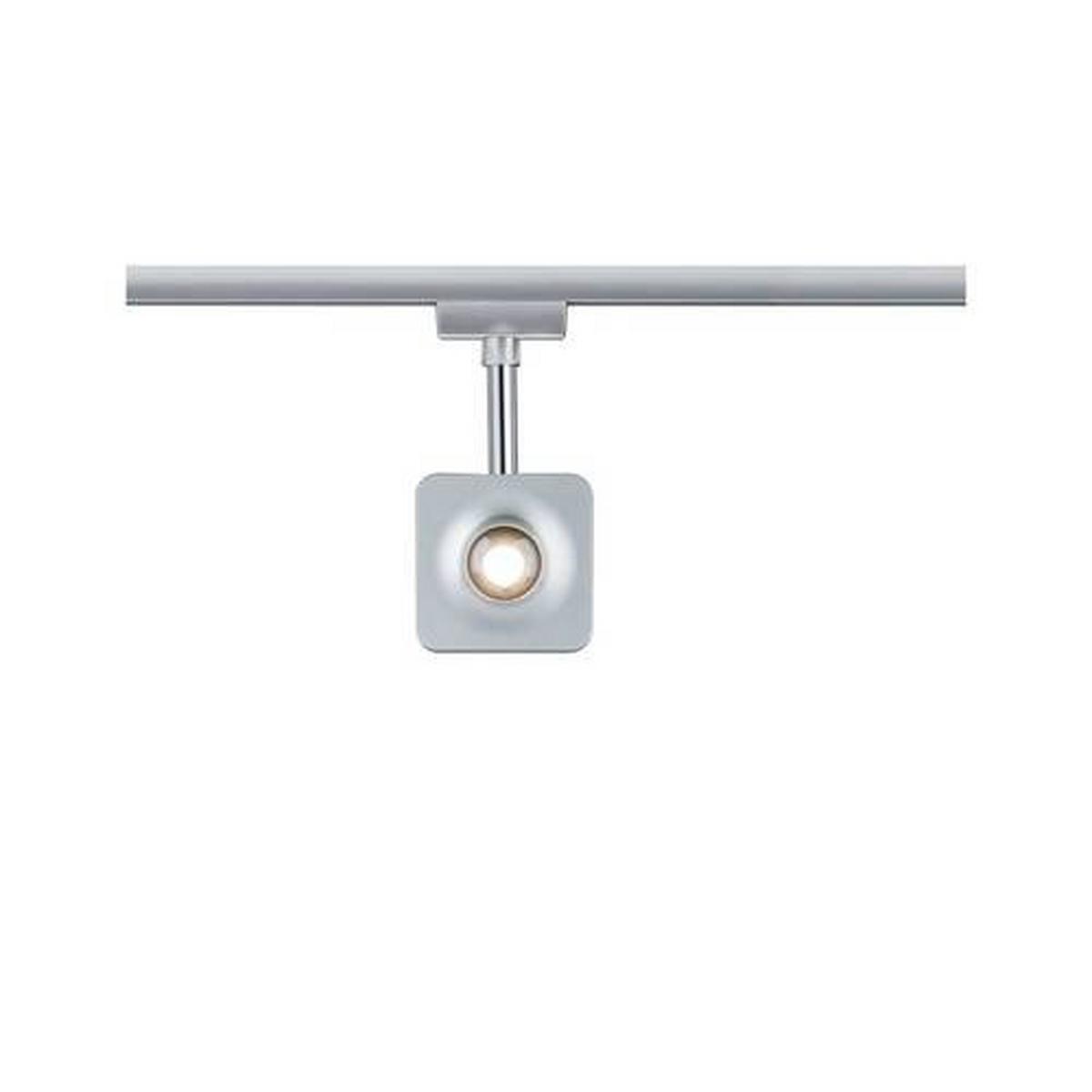 Schienensystem Urail Strahler 95510 Chromfarben, Rechteckig - Chromfarben, Basics, Kunststoff/Metall (1,7/16,5cm) - Paulmann