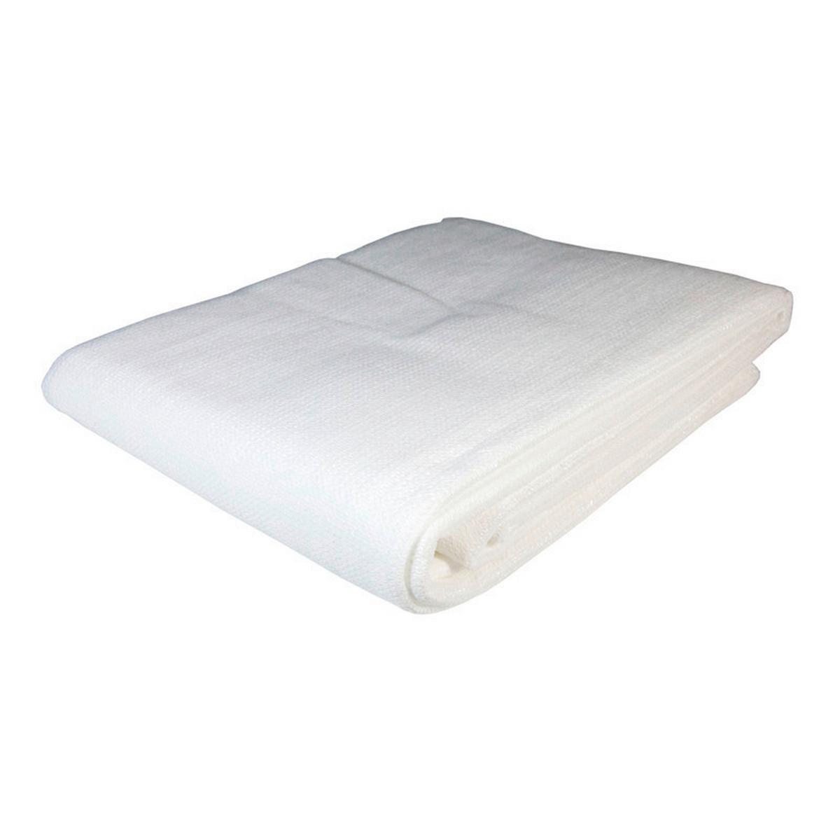 Sichtschutz Balkonbl. Sylt 0,9x5m, - Weiß, Basics, Kunststoff (500/90cm) - Windhager