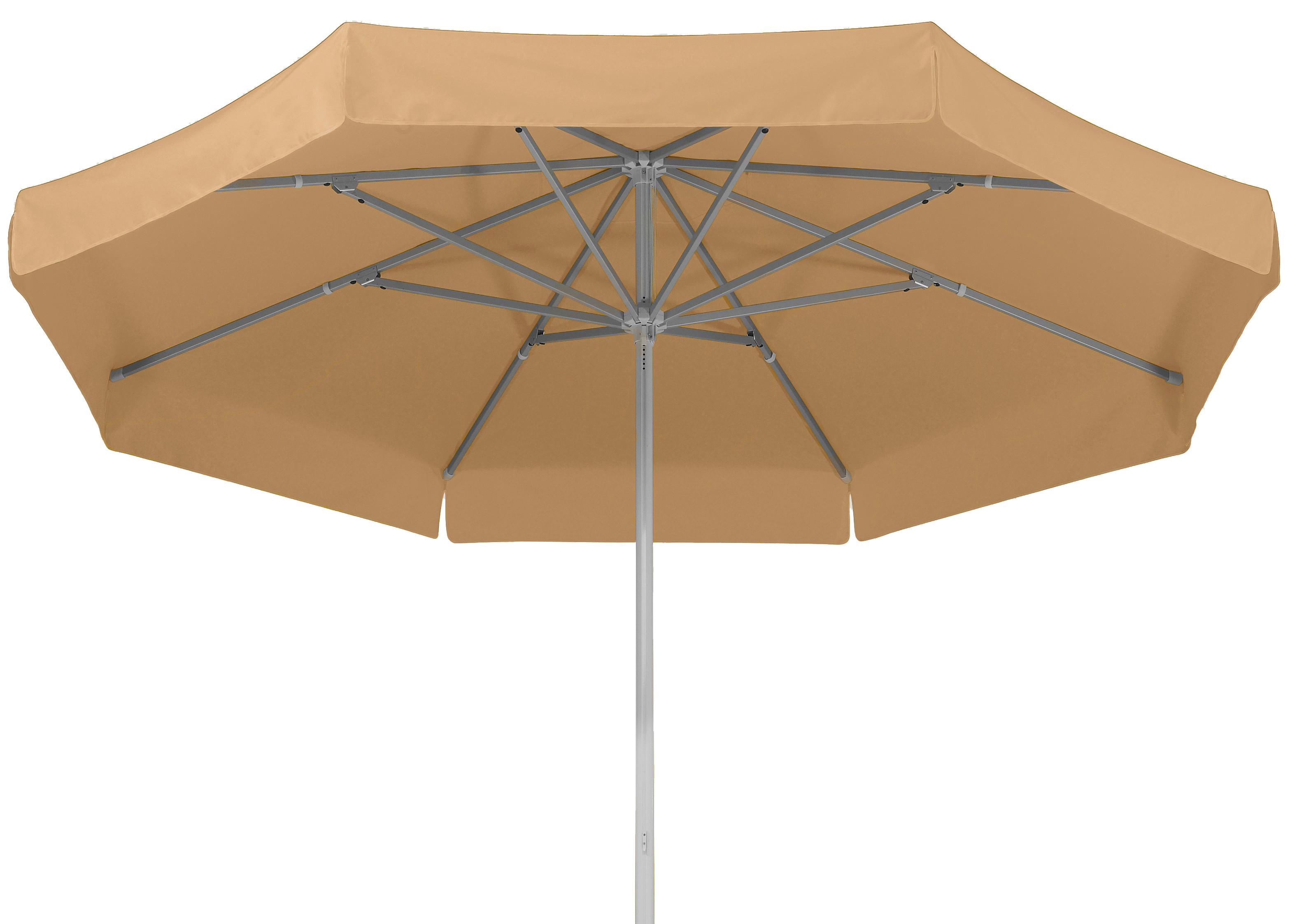 Sonnenschirm Jumbo Dm: 300 Cm Mit Schutzhülle Sandfarben