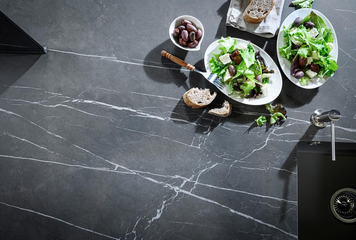 Keramik Apl Pietra Marquina Keramik Aplpietra Marquina - Schwarz, MODERN, Keramik - Strasser