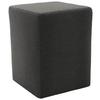 Hocker Looks Xx - Anthrazit/Silberfarben, Design, Textil (38/47/38cm) - LOOKS by W.Joop