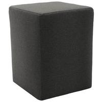 Hocker Looks Xx - Anthrazit/Silberfarben, Design, Textil (38/47/38cm) - LOOKS by W.Joop