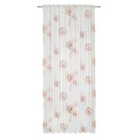 FERTIGVORHANG MILA - Braun/Weiß, LIFESTYLE, Textil (140/245cm) - Story of Nature
