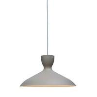 Hängeleuchte Hanover/h40/lg - Hellgrau, Trend, Metall (40/22cm) - It's about Romi