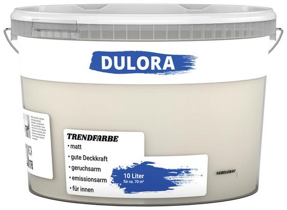 Wandfarbe 10 Liter Nebelgrau - Grau (10l) - Dulora Wandfarbe 10 Liter Nebelgrau - Grau (10l) - Dulora
