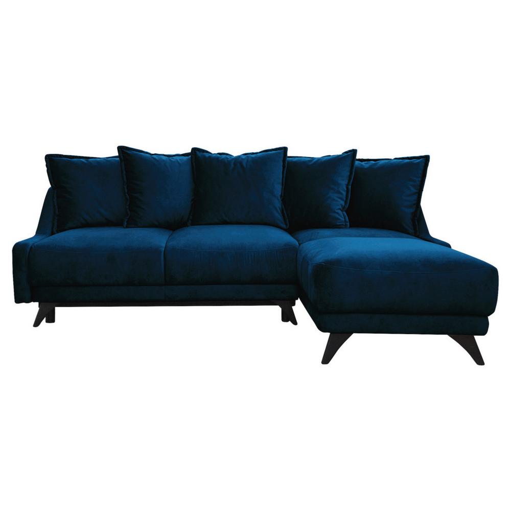 Sedacia Súprava S Rozkladom Royal Rose Tmavomodrá