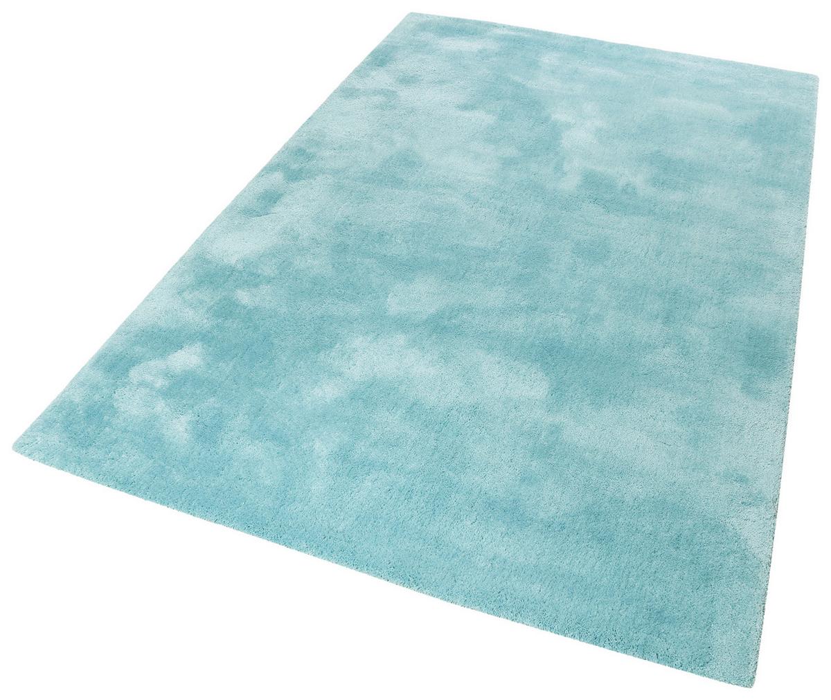 Hochflorteppich Relaxx Türkis 130x190 cm - Türkis, Basics, Textil (130/190cm) - Esprit