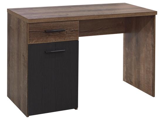 Písací Stôl Tokio -exklusiv- - farby dubu/čierna, Moderný, kov/kompozitné drevo (110/76,5/52,7cm) Písací Stôl Tokio -exklusiv- - farby dubu/čierna, Moderný, kov/kompozitné drevo (110/76,5/52,7cm)