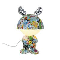 DEKORAČNÉ LED SVIETIDLO LEA - viacfarebná/chrómová, Modern, kov/plast (17/17/30cm) - Mömax