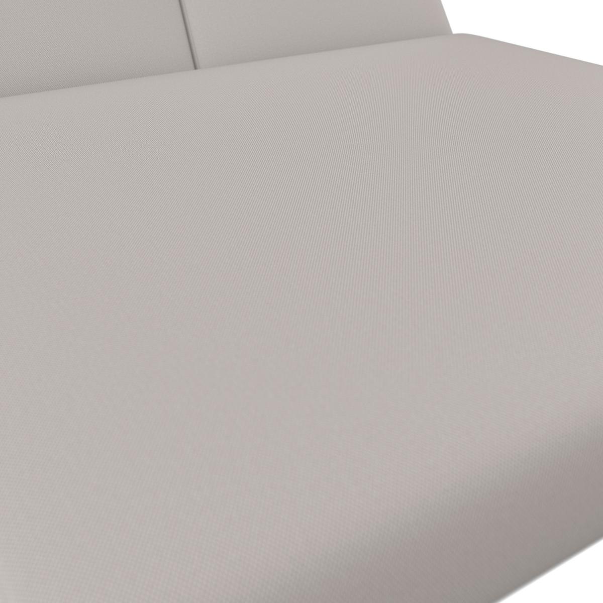 ZAHRADNÍ LEHÁTKO BERRY - světle šedá, Moderní, kov/textil (143/24/200cm) - Bessagi Garden