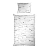Ágyneműhuzat-garnitúra Dominika - fehér/szürke, Romantik / Landhaus, textil - James Wood