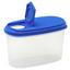 Schüttdose 1 Liter - Blau/Transparent, KONVENTIONELL, Kunststoff (9.5/12/18.5cm) Schüttdose 1 Liter - Blau/Transparent, KONVENTIONELL, Kunststoff (9.5/12/18.5cm)