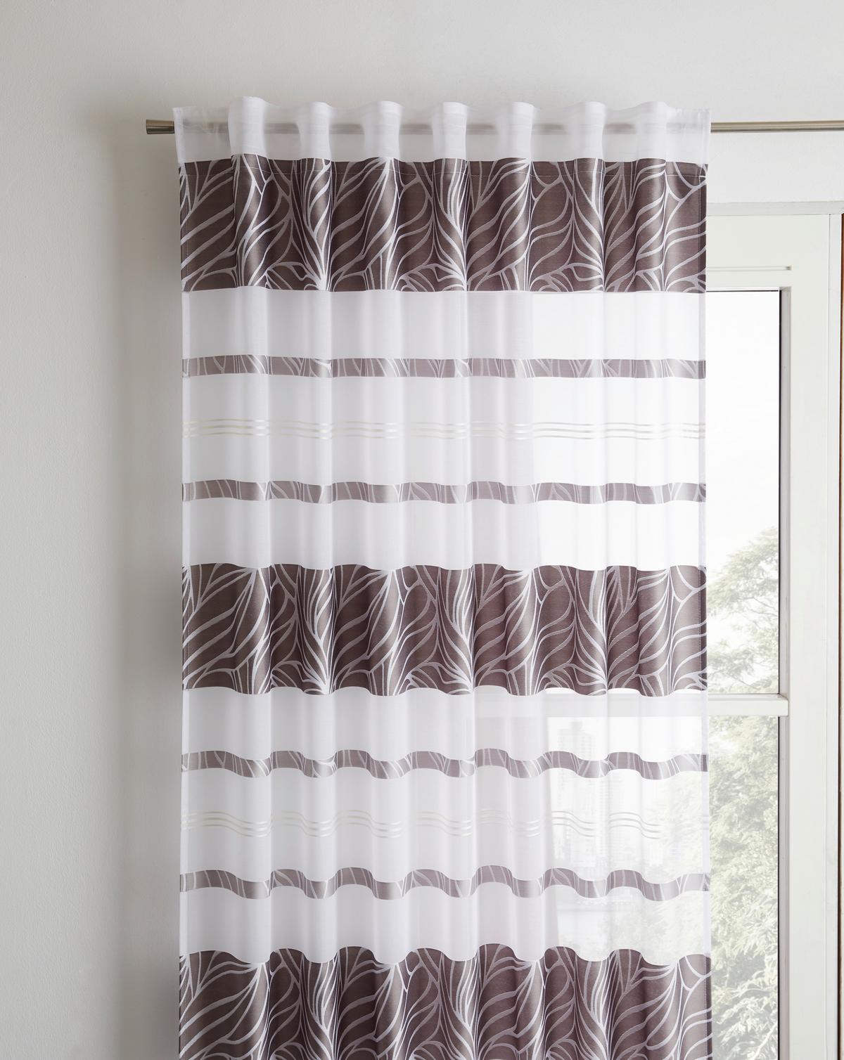 HOTOVÝ ZÁVES Anita - sivá, Konventionell (140/245cm) - Modern Living