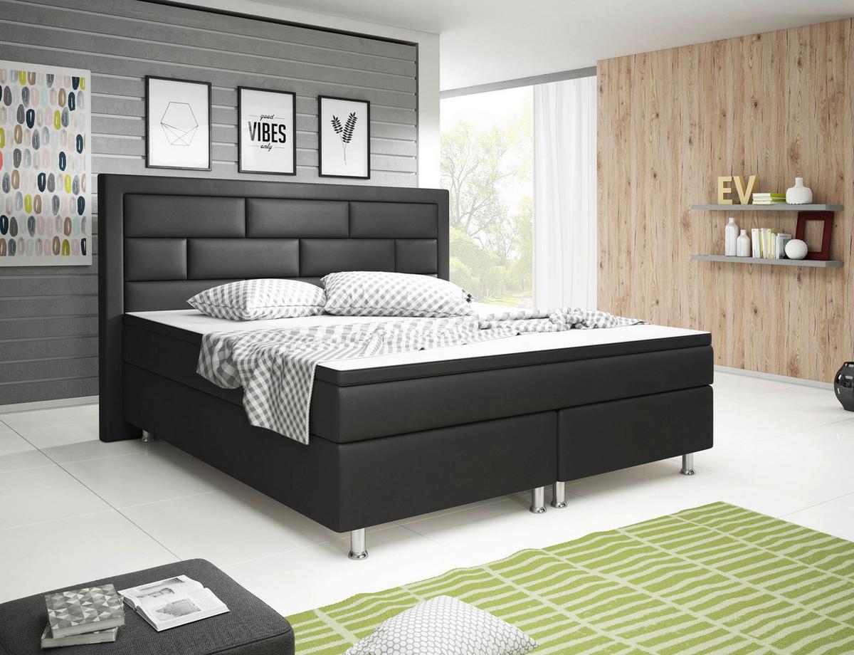 Inter Handels Boxspringbett King De Luxe, schwarz online kaufen