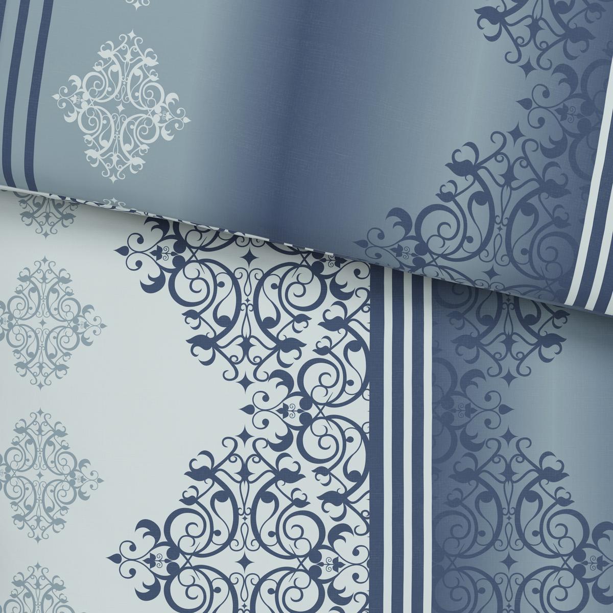 Ágyneműhuzat-garnitúra Chrisi - kék, Konventionell, textil - Ondega