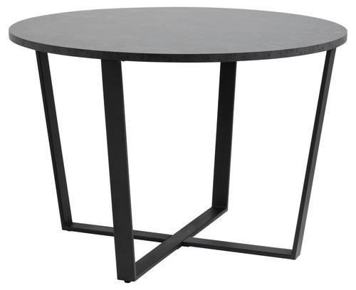 Esstisch Rund Amble 110x110x75 Cm Schwarz