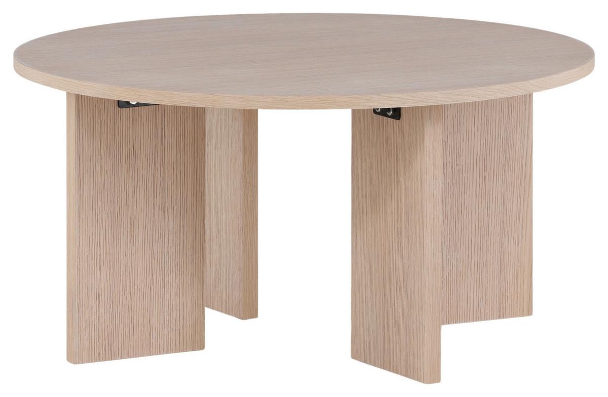 Couchtisch Askerön - Weiß, Design, Holzwerkstoff (80/80/40cm) - Livetastic