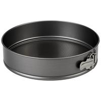 Springform Rebecca Rund DxH: ca. 28x6,5 cm mit Hebeboden - Grau, ROMANTIK / LANDHAUS, Metall (28/6,5cm) - James Wood