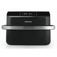 Heißluftfritteuse 2400W, 10 L 19171 - Silberfarben/Schwarz, Basics, Kunststoff/Metall (37/47/30cm)