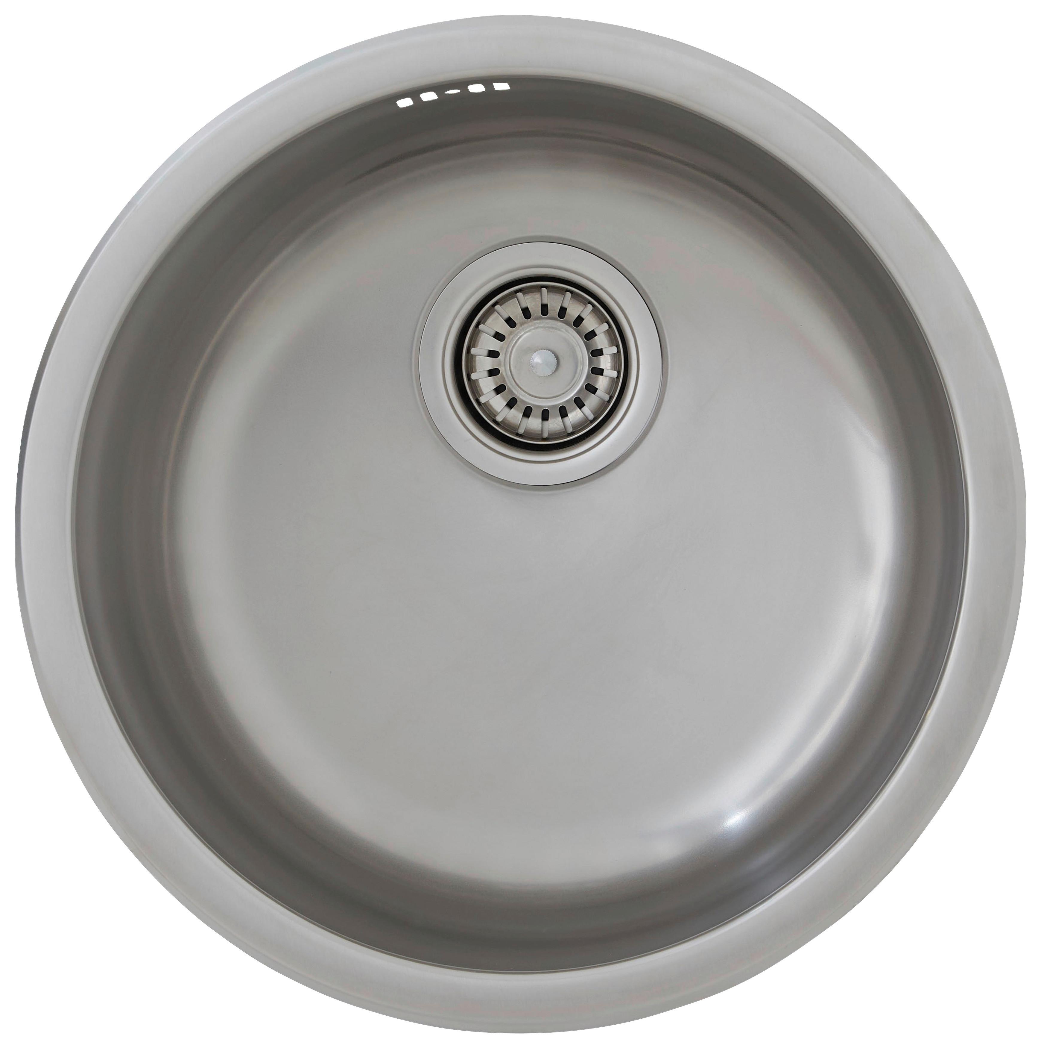 Spüle Respekta Inox Edelstahl Bxt: 44,6x44,6 cm