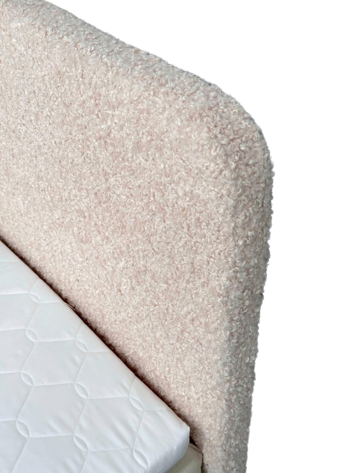 Boxbett mit Topper 180x200 Rolf - Beige, Basics, Holzwerkstoff/Textil (180/200cm) - Livetastic