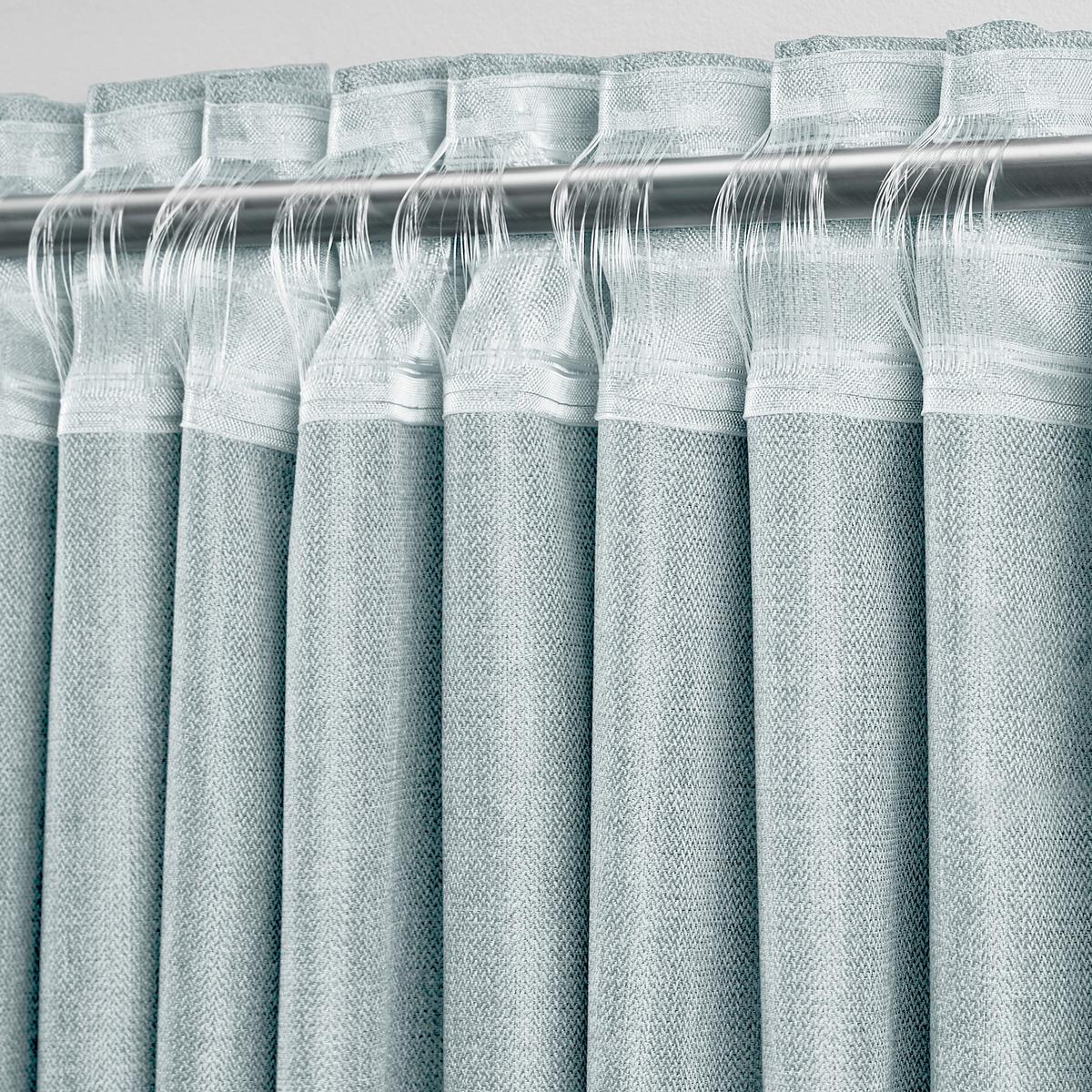 HOTOVÝ ZÁVES ANDI 2 KS/BAL. - strieborná, Konventionell, textil (140/245cm) - Modern Living