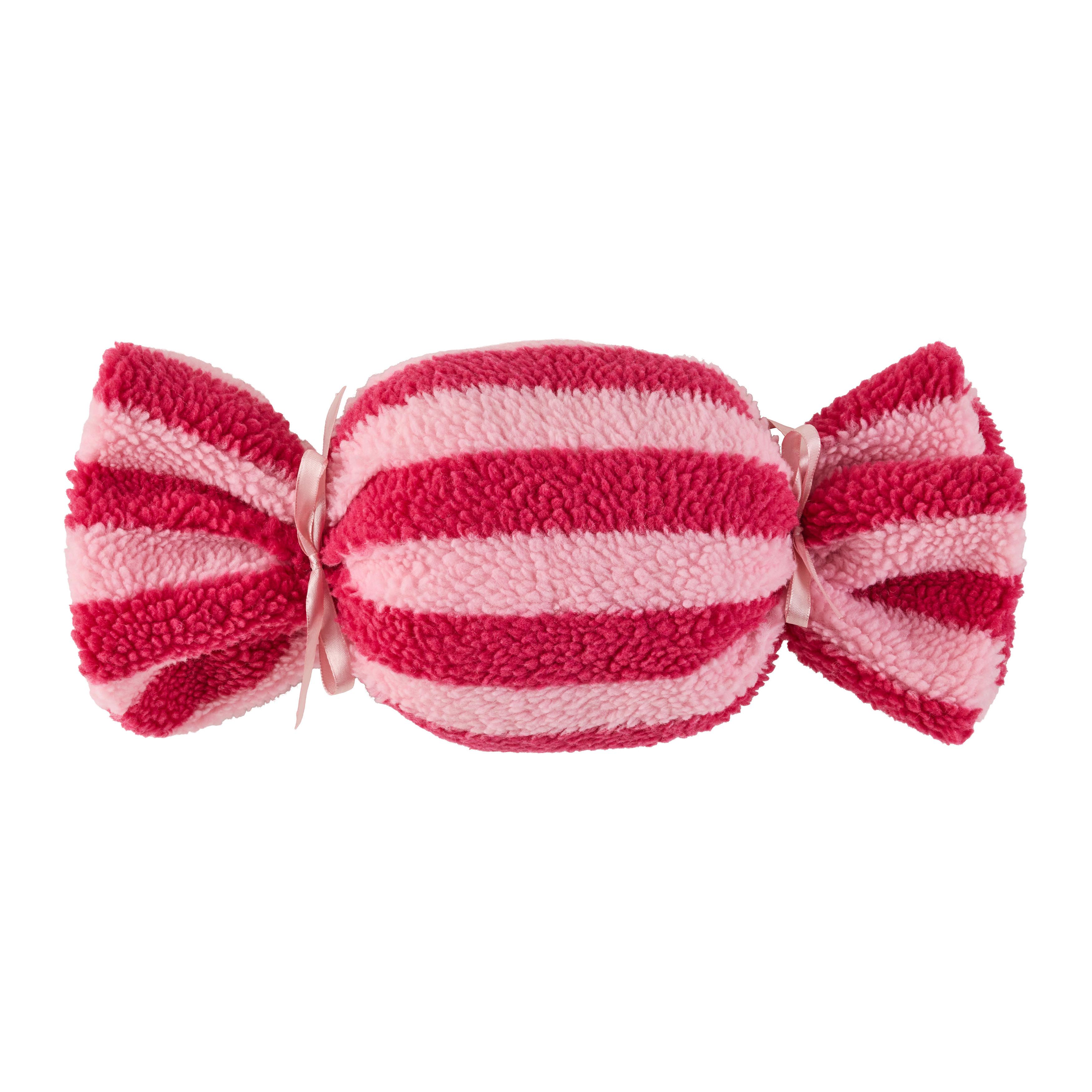 DEKORAČNÝ VANKÚŠ CANDY - ružová, textil (44/17cm) - Mömax