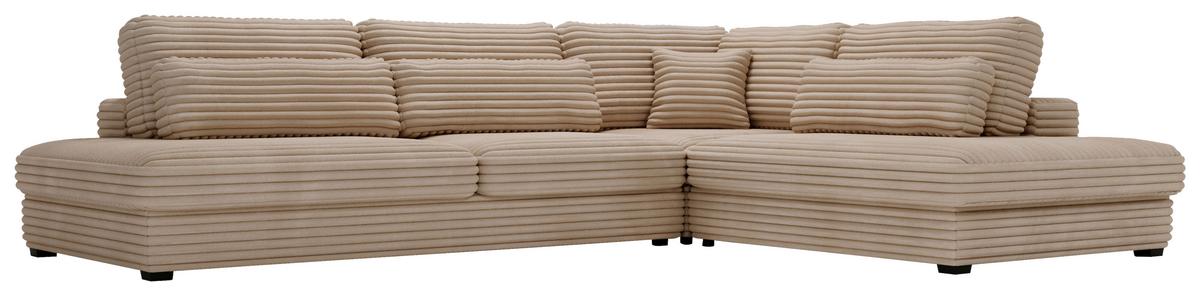 Sven Braun S: 332x244 Cm - Schwarz/Braun, Design, Textil (332/244cm) - Livetastic