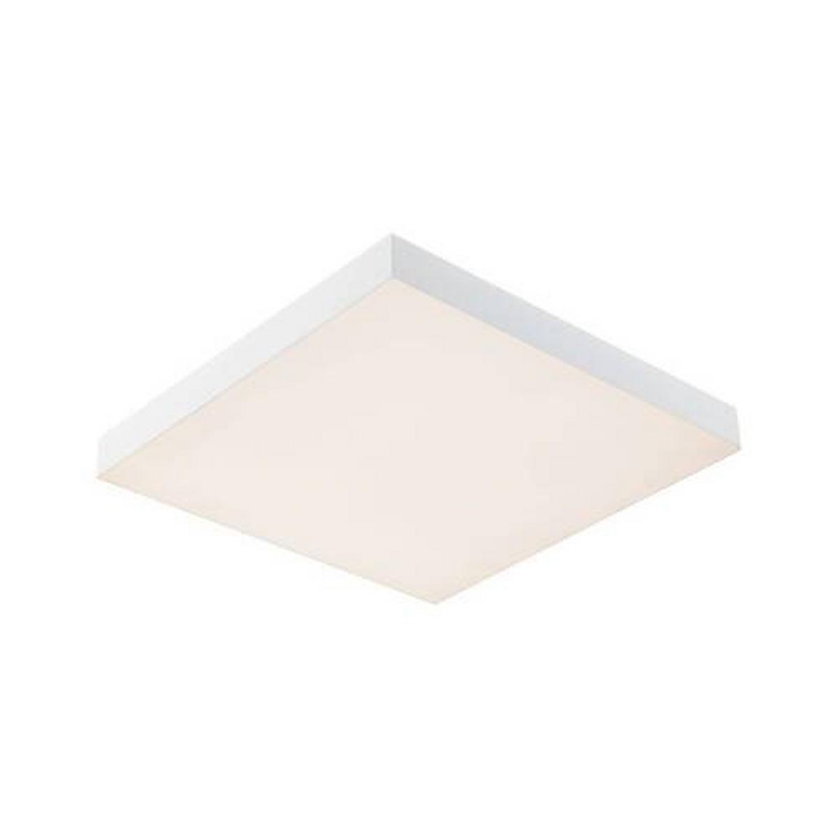 LED-Paneel L: 29,5 cm dimmbar - Weiß, Basics, Metall (29,5/29,5cm) - Paulmann