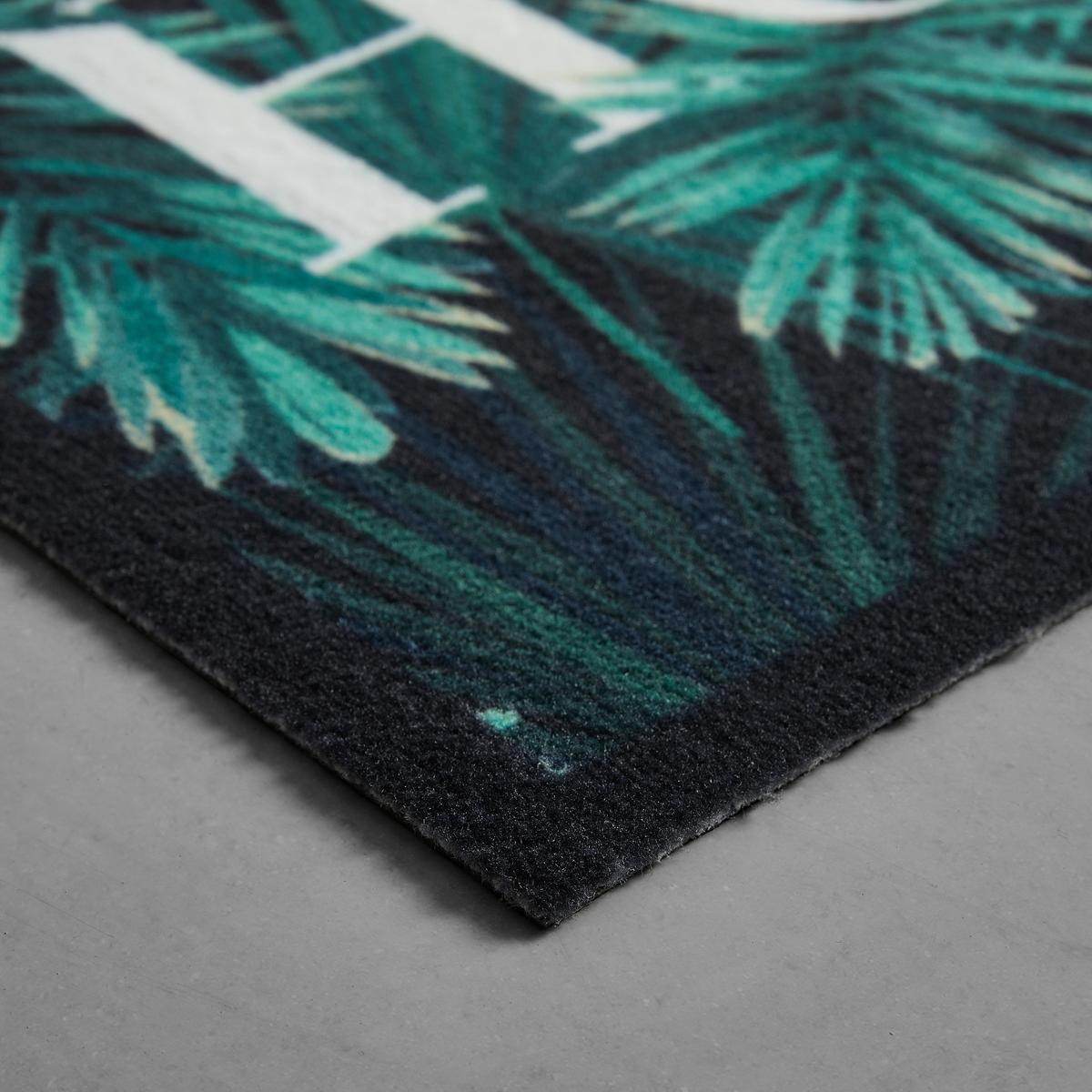 ROHOŽKA Jungle Leaves, 50/70cm - zelená/antracitová, Basics, plast (50/70cm) - Modern Living
