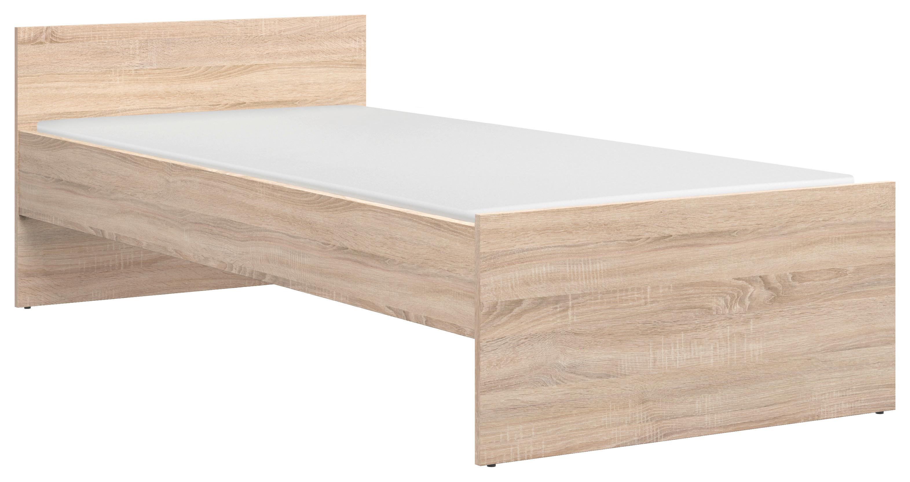 Bett Nepo Plus - Sonoma Eiche, MODERN, Holz/Holzwerkstoff (90/200cm) - MID.YOU
